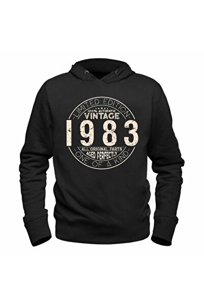 Alfa Tshirt Vintage One of a kind 1983 Black Sweatshirt