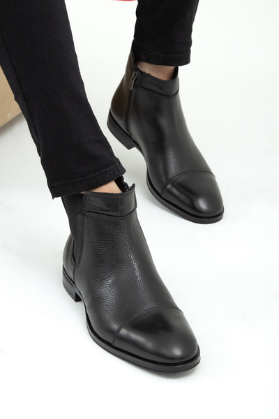 Tamer Tanca Erkek Hakiki Deri Chelsea Bot 183 25259 Erk Bot Sk22/23