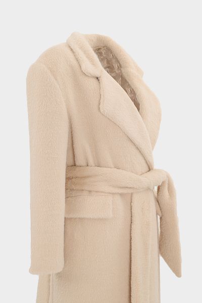 Açelya Okcu Premium γυναικείο μάλλινο παλτό Oversize με κουμπιά