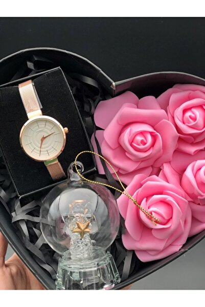 Denseden Sevgiliye Doğum günü Hediyesi Anneler Gününe arkada Hediye seti SAAT...