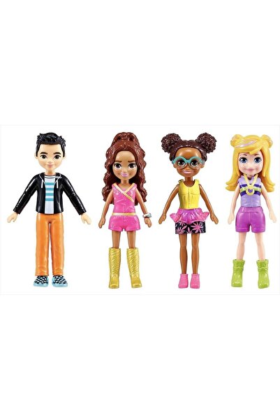 mattel Polly Pocket Ve Arkadaşları Kombin Eğlencesi Oyun Seti