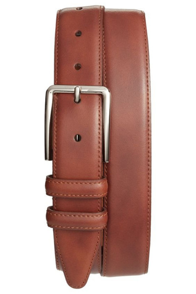 ÖZTÜRK KEMER Men's Classic Men's Tan Belt For Fabric And Canvas Trousers