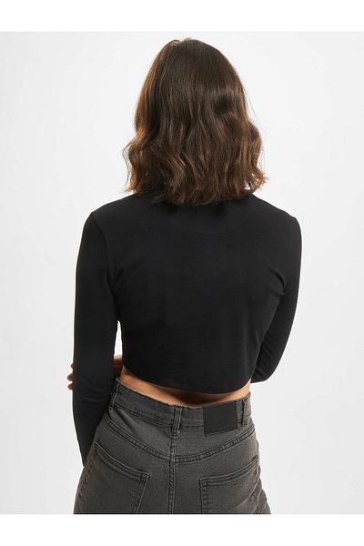Siksilk Damen Sik Silk Long Sleeve Signature Crop T-Shirt