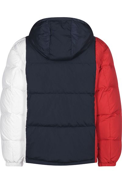 Tommy Hilfiger Herren Tommy Jeans Alaska Renk Bloklu Şişme Mont