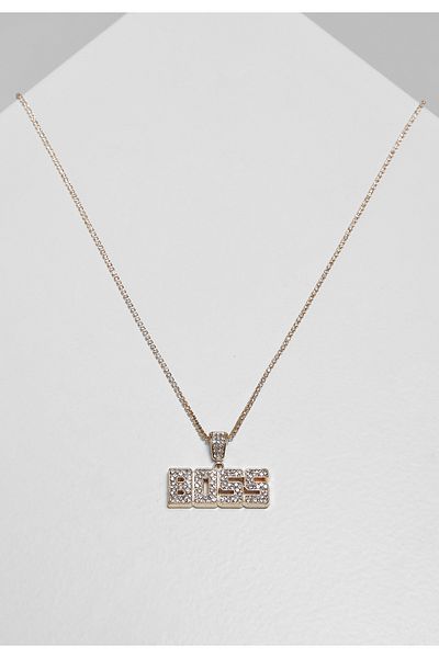Urban Classics Unisex Boss Necklace