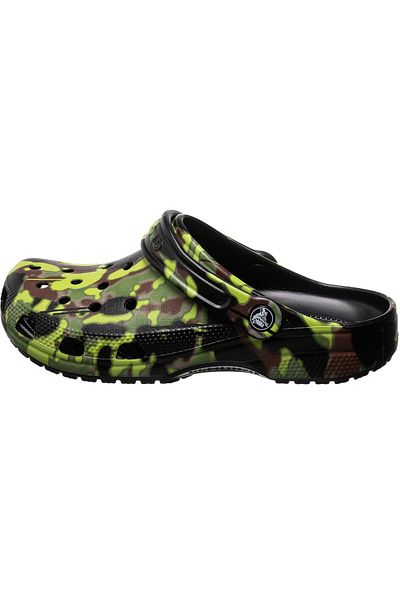 Crocs Herren Crocs Classic Spray Camo Clog Pantoletten