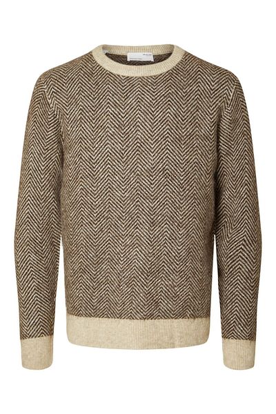 Selected Homme Strick Kazak Uzun Kollu