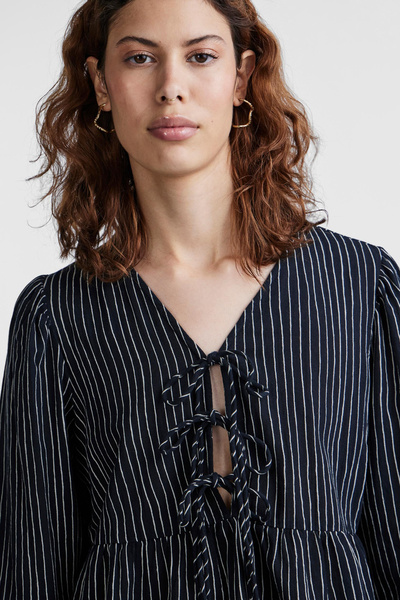 PIECES Top krawatowy Pcalıce Ls D2D