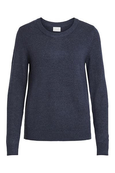 VILA Strickpullover Rundhalsausschnitt