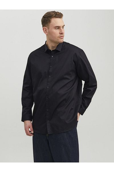 Jack & Jones Plus Oberhemd Plus Locker Geschnitten Oberhemd