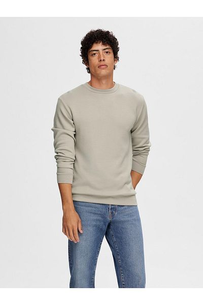 Selected Homme Sweatshirt mit langen Ärmeln