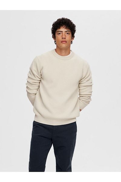 Selected Homme Pullover mit Rundhalsausschnitt