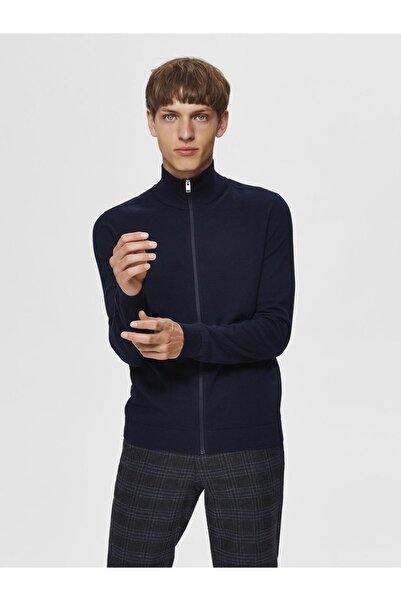 Selected Homme Strickjacke mit Reißverschluss