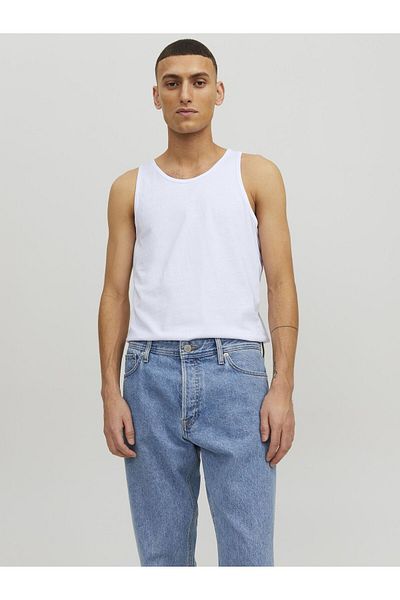 Jack & Jones Tanktop 2'li paket Einfarbig Rundhals Tanktop
