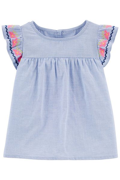 Oshkosh B’Gosh Little Girl's Blouse Blue