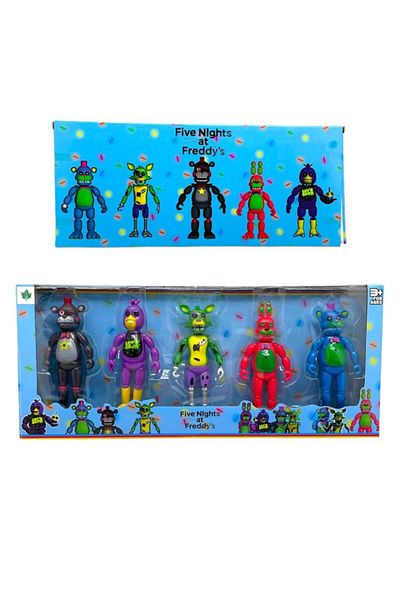 Shem Five Nights At Freddy 5-Piece Character Figure Toy 15 Cm