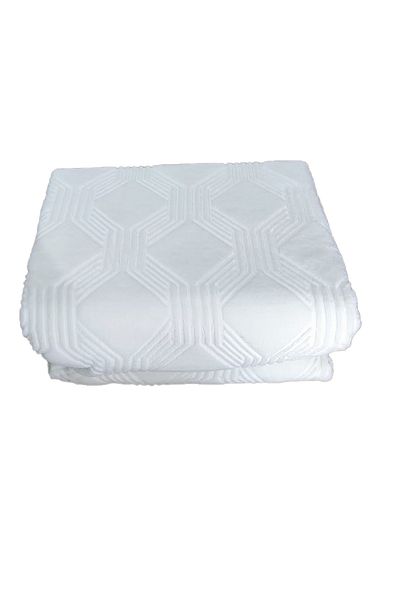 Özdilek Trendy Art Deco Single Blanket Bone 155x220