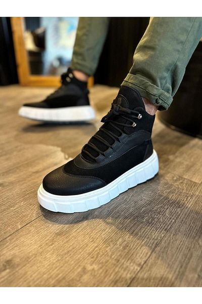 BZ Moda B104 BT Laced Orthopedic Sole Ανδρικές χειμερινές μπότες ανθεκτικές στο νερό και το κρύο