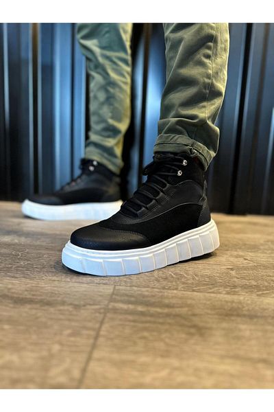 BZ Moda B104 BT Laced Orthopedic Sole Ανδρικές χειμερινές μπότες ανθεκτικές στο νερό και το κρύο
