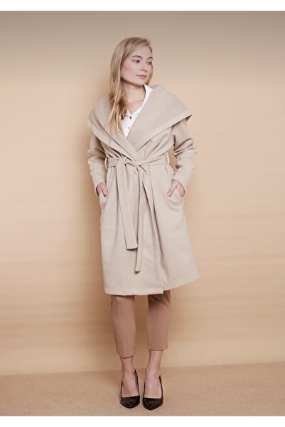 Asbap Butikk Kadın Uzun Palto