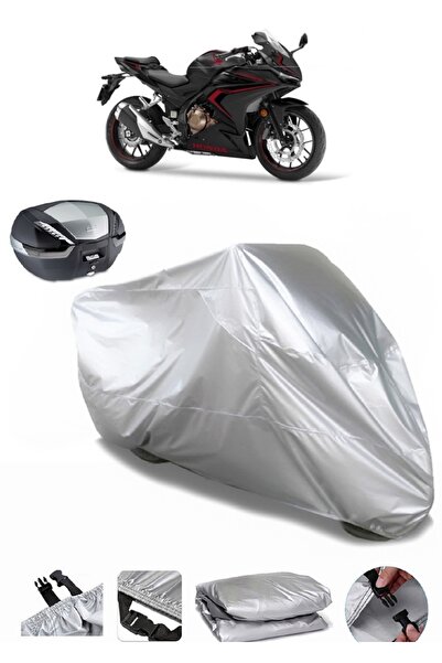AutoEN Honda CBR 500R Rear Bag Compatible Motorcycle Tarpaulin Luxury Quality...