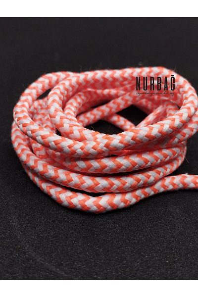 NURBAĞ DOKUMA Sneakers laces reflective white to orange 75 cm 1 pair xc00020