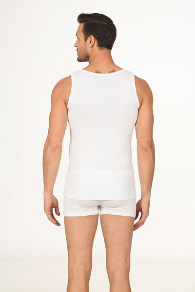 NBB Economical Pack of 10, 100% Cotton, Ribbed Woven, Men's Undershirt