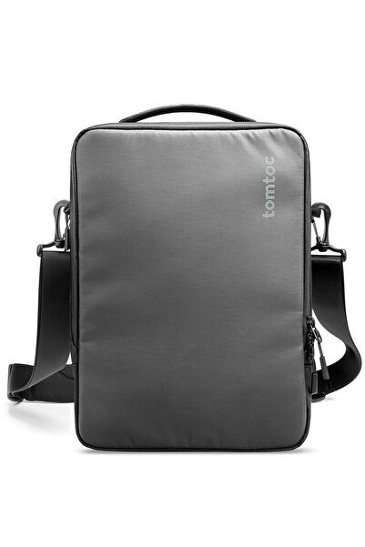 Tomtoc Τσάντα φορητού υπολογιστή Defenderace H14 13,5 - 14,4 ιντσών με μαύρο ιμάντα ώμου - A04d2d1