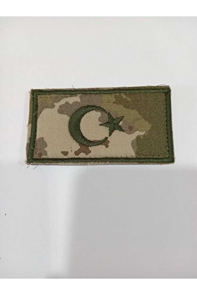 Ö ÖZMERT ASKERİ MALZEME türk bayrağı askeri cırtlı arma