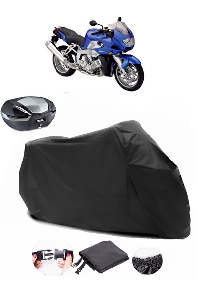 AutoEN BMW K 1200 R Rear Bag Compatible Black Motorcycle Tarpaulin Waterproof...