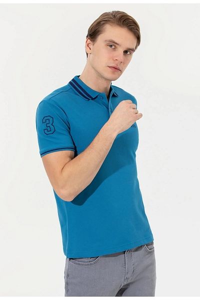 U.S. Polo Assn. Blue Men's T-Shirt
