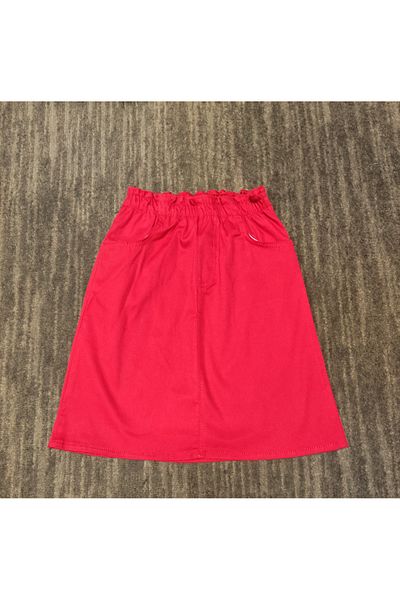 Çello mello Girl's Lycra gabardine skirt with elastic waist