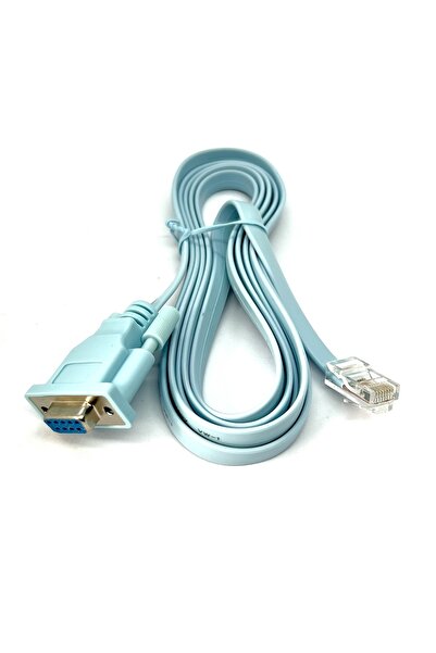boblov RJ45 - DB9 Konsol Kablosu RS232 - RJ45 Kablo Usb Seri Bağlantı Noktası...