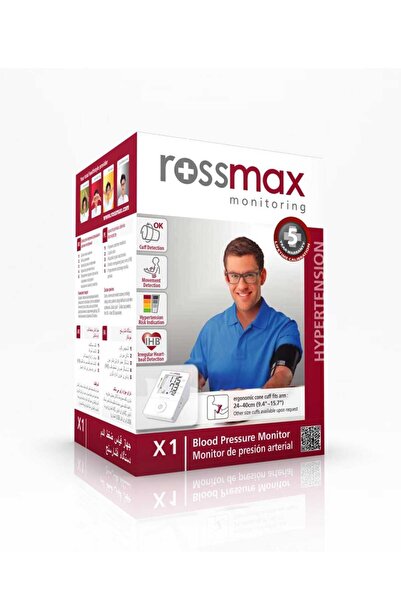 Rossmax İsviçre Tasarım Kol Tipi Dijital Tansiyon Ölçme Cihazı GenişLCD Ekran...