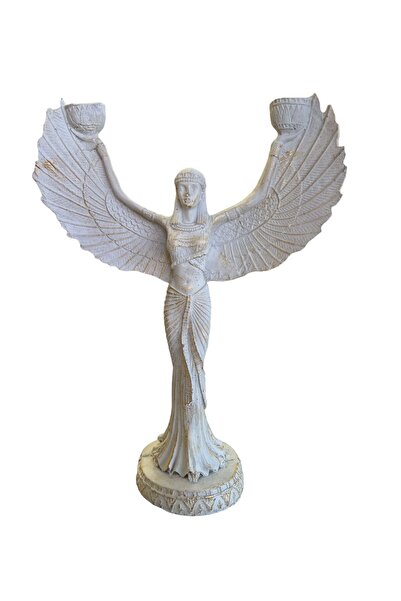 Küçükler Züccaciye Dekoratif Isis Şamdan 30x22 cm