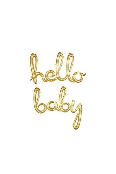 Bkmc Hello Baby Bebek Folyo Balonu Baby Shower Seti