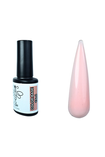 QBEE PROFESSIONAL 15 ml Renkli Rubber Base Color Base Coat