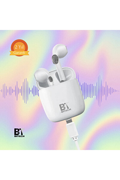 bitech Bluetooth kulaklık İos Andorid uyumlu Dokunmatik 8d Stereo Hd Ses İnpods i12 kablosuz kulaklık