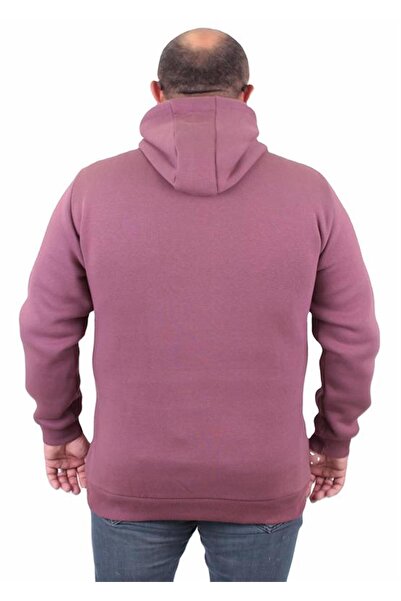 Starbattal Large Size Unisex Hooded 3ip Sweat 11701 Lilac