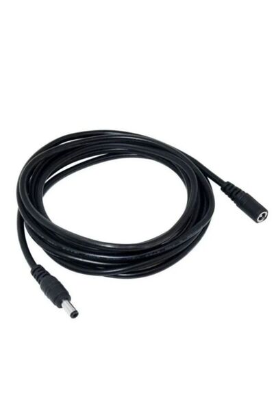 SEENERGY Adaptör Uzatma Dc Dişi Erkek Adaptör Uzatma Kablosu 5.5mm * 2.1mm Ka...