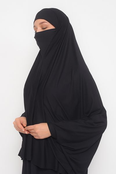 Altobeh Μανίκι Σουφλέ σεντόνι με Πέπλο Practical Hijab Hijab - Nikaplı Prayer Cloth