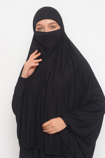 Altobeh Μανίκι Σουφλέ σεντόνι με Πέπλο Practical Hijab Hijab - Nikaplı Prayer Cloth