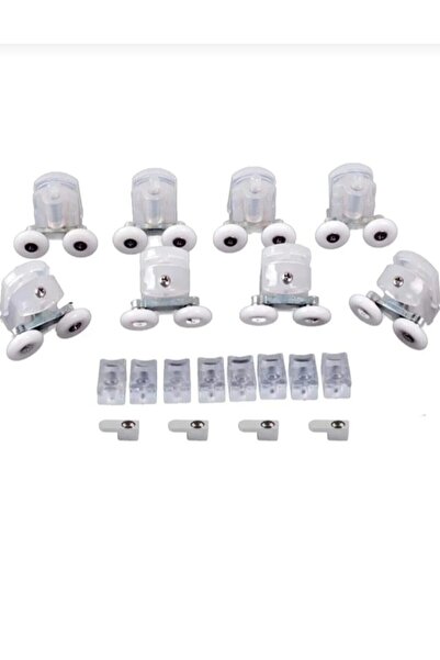 BANAKS DUŞAKABİN ARİF ŞAHİN Duşakabin sistemleri Duşakabin tekerleği cıft tekerli 8 li takım alt ve ust set