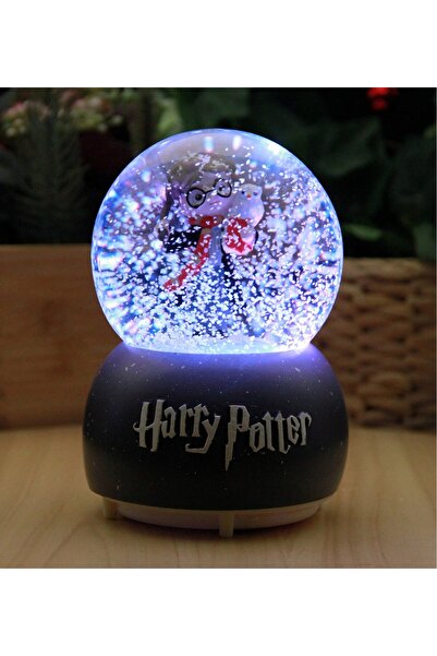 HEDİYEBİZİZ HARRY POTTER Kar Motorlu, Işıklı ve Müzikli Mega Boy Kar Küresi