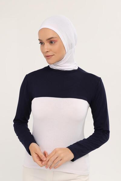 Altobeh Sıfır Yakalı Boyunluklu Kolluk Lacivert