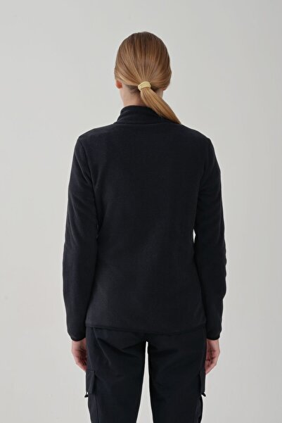 Exuma Women's Full Zipper Fleece Black 2322003 -010