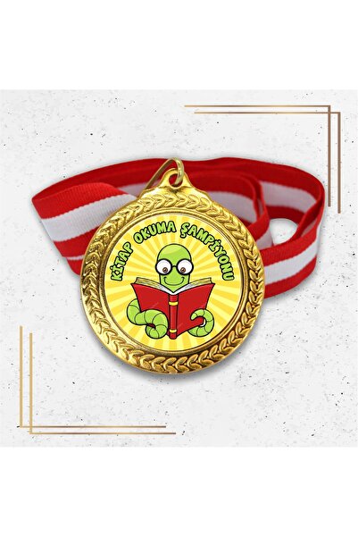 ÖZEL TASARIM MADALYA madalya kitap okuma şampiyonu 10 adet