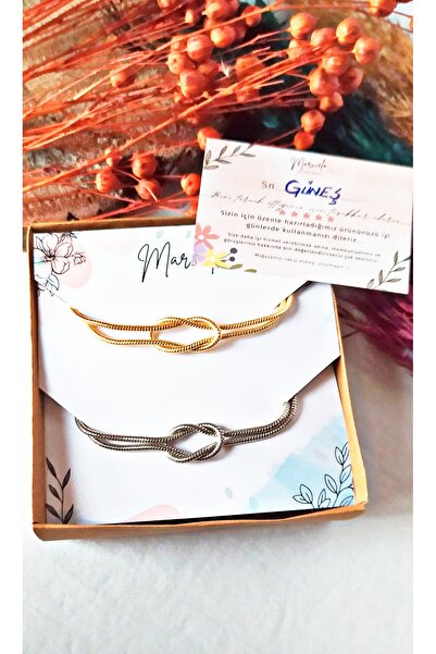 MARCİELO Accessories Düğüm Bileklik - Sevgili Çift Bilekliği