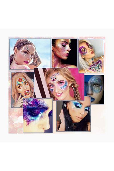 BBeauty Glitter Gel Glitter Creamy Face, Body and Hair Shadow