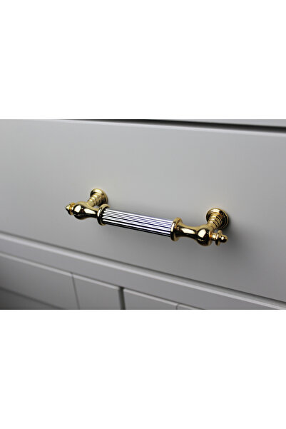 Dizaynhouse 128 mm Gold Chrome Berra Series Dulap și sertar